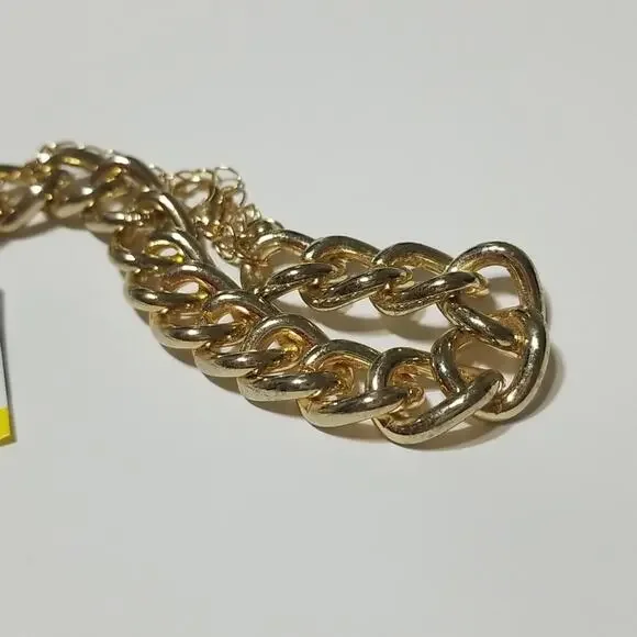 NWT Charter Club Gold Tone Chain Link Bracelet - Picture 4 of 5